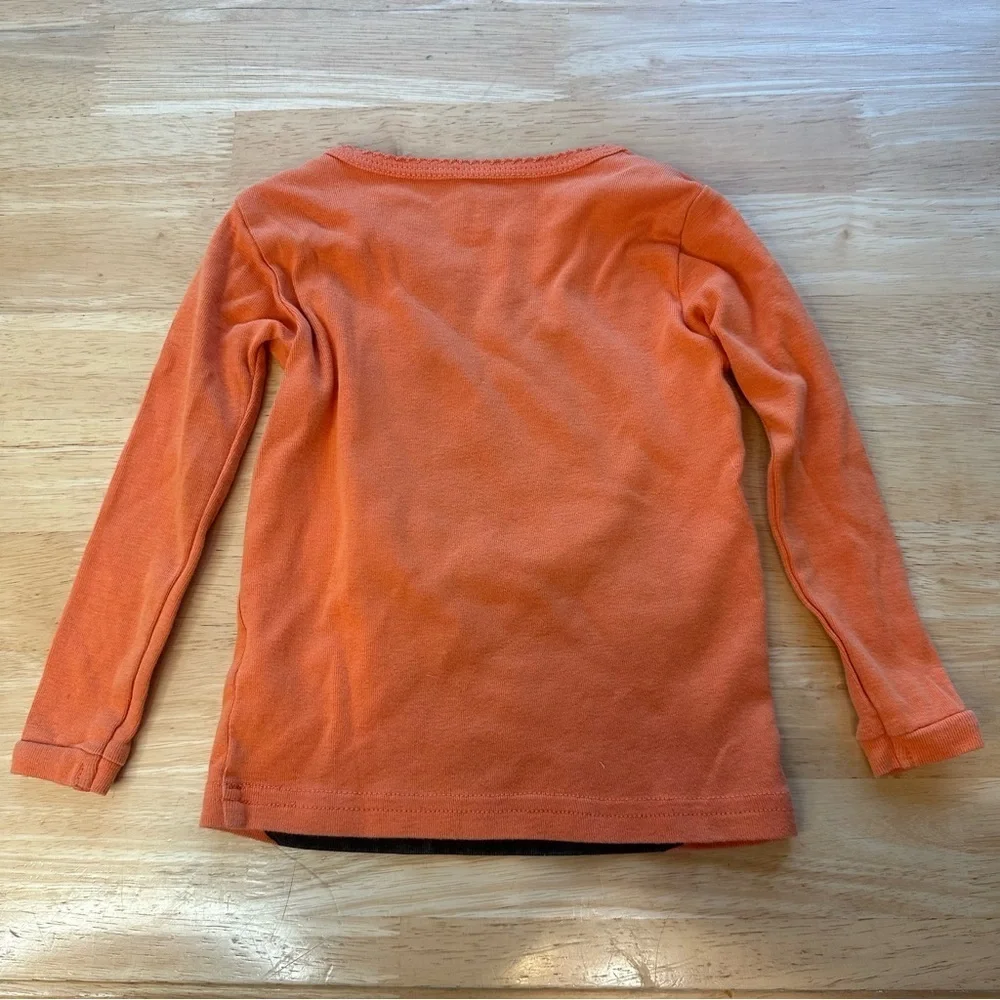 Carter’s Just One You Orange Halloween Black Cat Pumpkin Top 18M